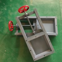 Vanne à opercule manuelle pneumatique en acier inoxydable pour drainage et irrigation