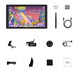 Monitor de Tableta Gráfica Huion <span class=keywords><strong>Kamvas</strong></span> <span class=keywords><strong>24</strong></span> Plus QLED con Amplia Área de Trabajo, 140% sRGB - Product Image 6