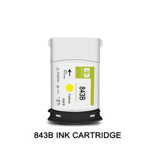 Cartucho de Tinta Compatible con <span class=keywords><strong>HP</strong></span> 4000 4100 <span class=keywords><strong>4500</strong></span> 5000 5100, 400ML, Nuevo, de Página Completa XL, 843B, Cuatro Colores - Product Image 5