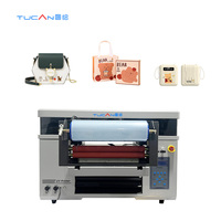 4060 baru format kecil UV flatbed printer inkjet UV printer untuk casing ponsel pena golf bola kayu akrilik pencetakan botol