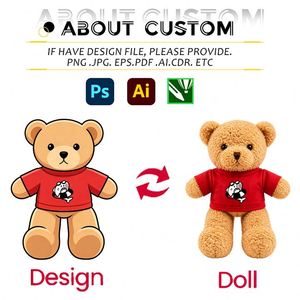 Osos de Peluche Personalizados al por Mayor con Logotipo, Suaves y Adorables, en Diferentes Colores, Juguetes para Fiestas Familiares - Product Image 2