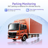 Caméra de recul pour voiture, camion, camping-car, bus scolaire, écran IPS HD CCD de 7 pouces, moniteur 2 canaux, enregistreur vidéo avec double objectif, vision nocturne