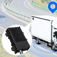 KKM NB IOT LTE-M Baliza Solar con Energía Solar, Gateway IOT LTE, Sensor de Temperatura y Humedad, Rastreo GPS para Activos Móviles