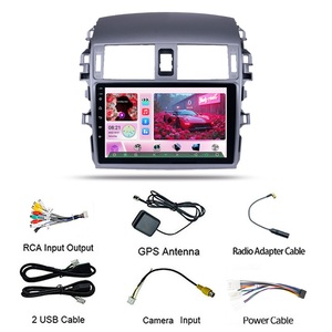Reproductor de DVD para Auto con Pantalla IPS de 9 Pulgadas, Qualcomm Snapdragon, 64G, WIFI, GPS, Android, 2 Din, para Toyota <span class=keywords><strong>Corolla</strong></span> E140 150 <span class=keywords><strong>2006</strong></span>-2013 - Product Image 6