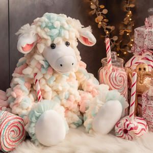 Juguete de peluche de vaca de diferentes tamaños, cojín de peluche suave y esponjoso, regalo para todas las edades - Product Image 5