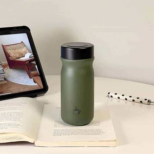 Stainless Steel Insulated Water Bottle Pop-Up Lid Portable Thermal Bottle <b>Large</b> Capacity Food Grade Travel Mug - Product Image 4