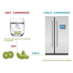 Custom Hot Cold Therapy Compress <strong>Eye</strong> Mask Gel Beads Face Mask for Summer Pain Relief - Product Image 6