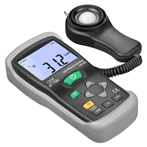 Đồng hồ đo ánh sáng DT-1309 CEM <span class=keywords><strong>lumens</strong></span> đồng hồ kỹ thuật số 0.1Lux/0.01fc max. resolution, để đo độ sáng cường độ ánh sáng - Product Image 4