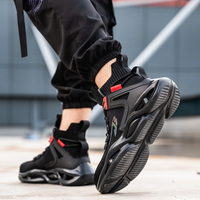 Chaussures de jogging d'été personnalisées pour hommes, avec capuchon en acier anti-écrasement et anti-crevaison, respirantes, confortables et de longue durée, pour la randonnée