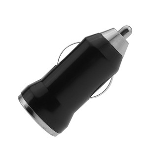 Cargador de coche 1A USB de carga rápida 12-24V, encendedor de cigarrillos blanco y negro, accesorio automotriz - Product Image 2