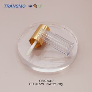 Tube de brillant à lèvres vide écologique, tubes de rouge à lèvres liquide de luxe, tubes cosmétiques en plastique de 6 ml, emballage de tube de brillant à lèvres en cristal - Product Image 1