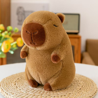 Fournisseur vérifié par une usine professionnelle, jouet en peluche capybara en coton PP doux et moelleux, certifié CE EN71 ASTM, pour enfants