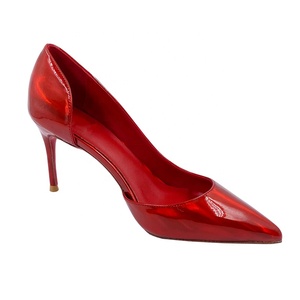 Wholesale <b>Red</b> Bottom Dress Shoes Luxury Stiletto High Heels Sexy Women <b>Pumps</b> Summer Autumn Breathable 12cm 10cm 8cm - Product Image 5