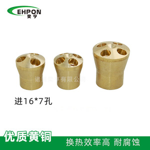 HOT59 ตัวแยกลมทองเหลืองสำหรับเครื่องปรับอากาศ แบบ 24 รู ทรงกลม สำหรับยูนิต HVAC ที่มีความแม่นยำสูง ดีไซน์อุตสาหกรรม ป้องกันการกัดกร่อน - Product Image 3