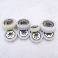 Roulement à billes à gorge profonde 608ZZ en plastique nylon avec revêtement PU 40x90mm C3