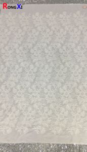 Tela <span class=keywords><strong>de</strong></span> encaje bordada a la moda, ojal <span class=keywords><strong>de</strong></span> <span class=keywords><strong>amazon</strong></span> cortable <span class=keywords><strong>de</strong></span> algodón, barata, RXF2215 - Product Image 6