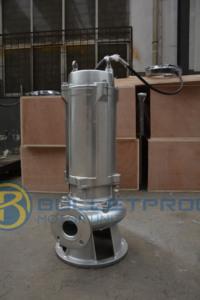 Bulletproof Explosion Proof Submersible Sewage Handling <b>Pump</b> SS304/SS316 3 Phase 50Hz/60Hz 2.2-550 kW 100-600 M/h Flow 5-110m - Product Image 4