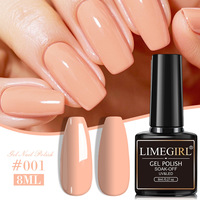 Limegirl – ensemble de vernis à ongles en gel, vert, bleu, rouge, rose, UV/LED, longue durée, adapté à toutes les saisons, pour usage domestique et en salon