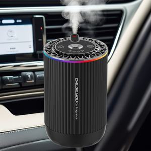 Luxury Car Fragrance Machine Portable Smart Fresh-Air 50ml Capacity Waterless Aromatherapy <b>Diffuser</b> Color Changing <b>LED</b> 1 Year - Product Image 1