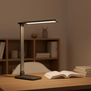 Lampe de bureau pliable SML moderne à LED DC USB avec contrôle tactile, design simple, lumière protectrice pour les yeux, pour la maison et l'hôtel - Product Image 4