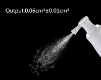 Vaporisateur de poudre en plastique avec pompe pour sécher les cheveux de 140ml en gros