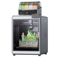 Imprimante 3D C Reality K2 Plus Combo 16 couleurs avec traitement du caoutchouc et moteur 220V/110V, garantie 2 ans, 350*350*350mm