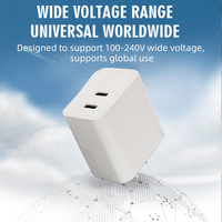 Nouveau matériel de PC portable 10W chargeur mural USB double type-c écologique pour téléphones prise américaine