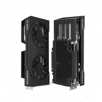 Meilleure vente pour la carte graphique d'ordinateur de bureau Radeon RX 9060 XT Black Wolf 16 Go GDDR6 Fan, nouvelle carte pour jeux eSport et conception graphique