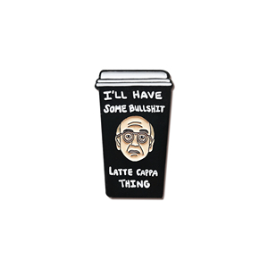 Venta caliente una taza con un viejo cara de hombre esmalte suave pin de solapa personalizada artesanía - Product Image 1