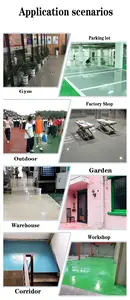 Epoksi garasi kustom di Tiongkok lapisan cat lantai akrilik