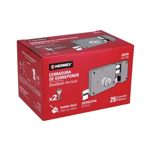 Master con 24 unidades Cerradura montada en superficie, fácil de instalar, tradicional, caja - Product Image 4