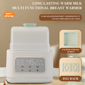 Esterilizador de biberones profesional, calentador de comida para bebés, calentador de biberones portátil inteligente con pantalla LCD en tiempo real, calentamiento rápido - Product Image 5