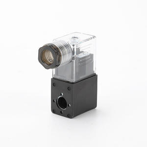 Electrovanne pneumatique électrique série 4V, bobine de type éclairé, type de câble de sortie, bobine 4V210/310/410, média huile, OEM - Product Image 1