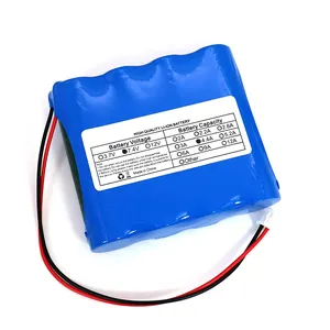 رائج البيع بطارية ليثيوم أيون حزمة 7.4v 4400mah 18650 2s2p بطارية ليثيوم أيون حزمة icr18650 32.56wh 7.4v 4400mah مع pcb