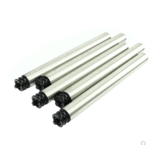 Trọng lực PVC giảm dần Con lăn đường cong băng tải đôi thép bánh lăn giảm dần con lăn - Product Image 4