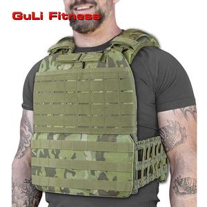 Gilet tattico per palestra con Logo personalizzato regolabile in peso ponderato - Product Image 6