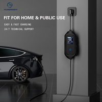 Chargeur EV portable 3,5 kW 16 A AC avec écran intelligent et courant réglable, borne de recharge EV pour la maison et les voyages BYD Song Tang