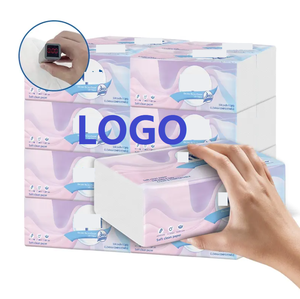 Vente de gros Mouchoirs en papier Confort moelleux Bambou lisse Logo blanc Papier hygiénique pour le visage - Product Image 2