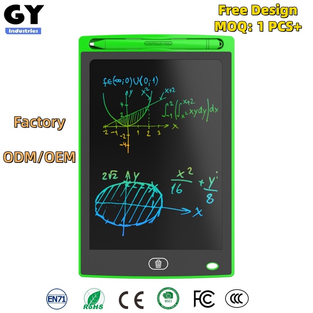 Digital Writing Pad Slate for Kids Loose Leaf Notebook for 8.5 Inch LCD Screen Writing Tablet Drawing Pad