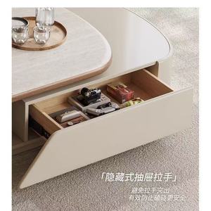 Mid Century Rolling Tea <b>Table</b> Slab <b>Top</b> Multi Functional - Product Image 5