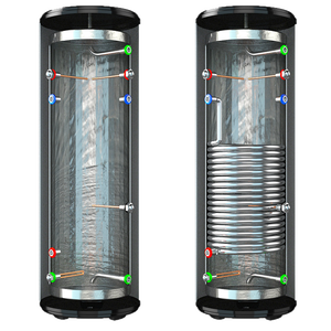 Fabricant de réservoirs de pompe à chaleur 300 litres, réservoir d'<span class=keywords><strong>eau</strong></span> à source d'air, cuve intérieure en acier inoxydable, classe d'efficacité énergétique B pour hôtel - Product Image 3