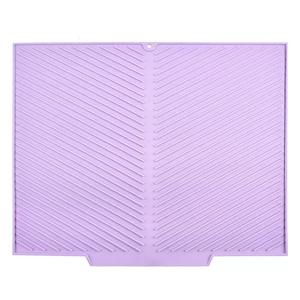 Tapete de Silicona Antideslizante Resistente al Calor para Secar Platos, Escurridor de Cocina de Secado Rápido, Ecológico y de Grado Alimenticio - Product Image 5