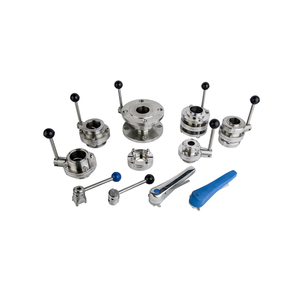 Válvula de Mariposa Sanitaria Manual - Conexiones Tri-Clamp - Cumple con 3A/FDA - Lista para CIP - Product Image 6