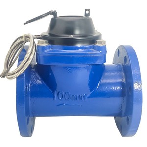 Compteurs d'eau intelligents Ningbo – Compteur d'eau à distance filaire à bride 2, 3, 4, 5 pouces en fonte pour eau froide avec capteur photoélectrique - Product Image 2