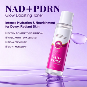 Tonique facial NAD Plus PDRN avec niacinamide, carnosine, ADN de sodium, hydratant, apaisant, anti-glycation, éclaircissant pour les peaux ternes - Product Image 6