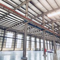 Bâtiment d'atelier préfabriqué en acier de haute qualité, structure en acier pour entrepôt, fabricant expérimenté.