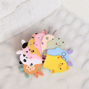 Gants de douche en coton pur à motif <span class=keywords><strong>panda</strong></span> rose mignon, éponge exfoliante pour animaux, brosse légère, gants de bain 19*19cm pour le soin du corps - Product Image 5