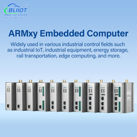 RK3568J Quad-Core A55 2,0 GHz Industrial AI Controller Node-Programación roja para Aprendizaje Automático ARMxy BL410