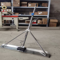 Flotteur en aluminium de Taureau d'extrémité carrée de fabrication professionnelle pour les machines de construction de niveau concret