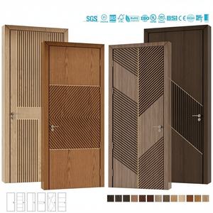 ประตูห้องไม้เนื้อแข็งกันน้ำสำหรับอพาร์ทเมนท์วิลล่าสไตล์โมเดิร์น - Product Image 6